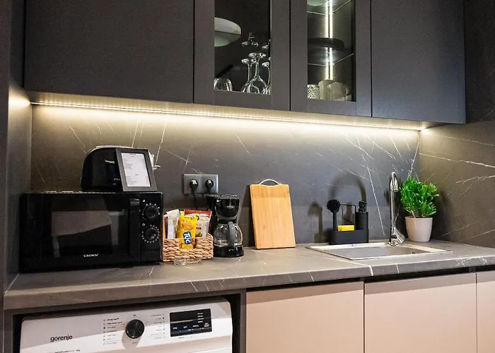 Apartament Urban Exec With Free Gym Pass, Full Office Setup And Designated Parking Space